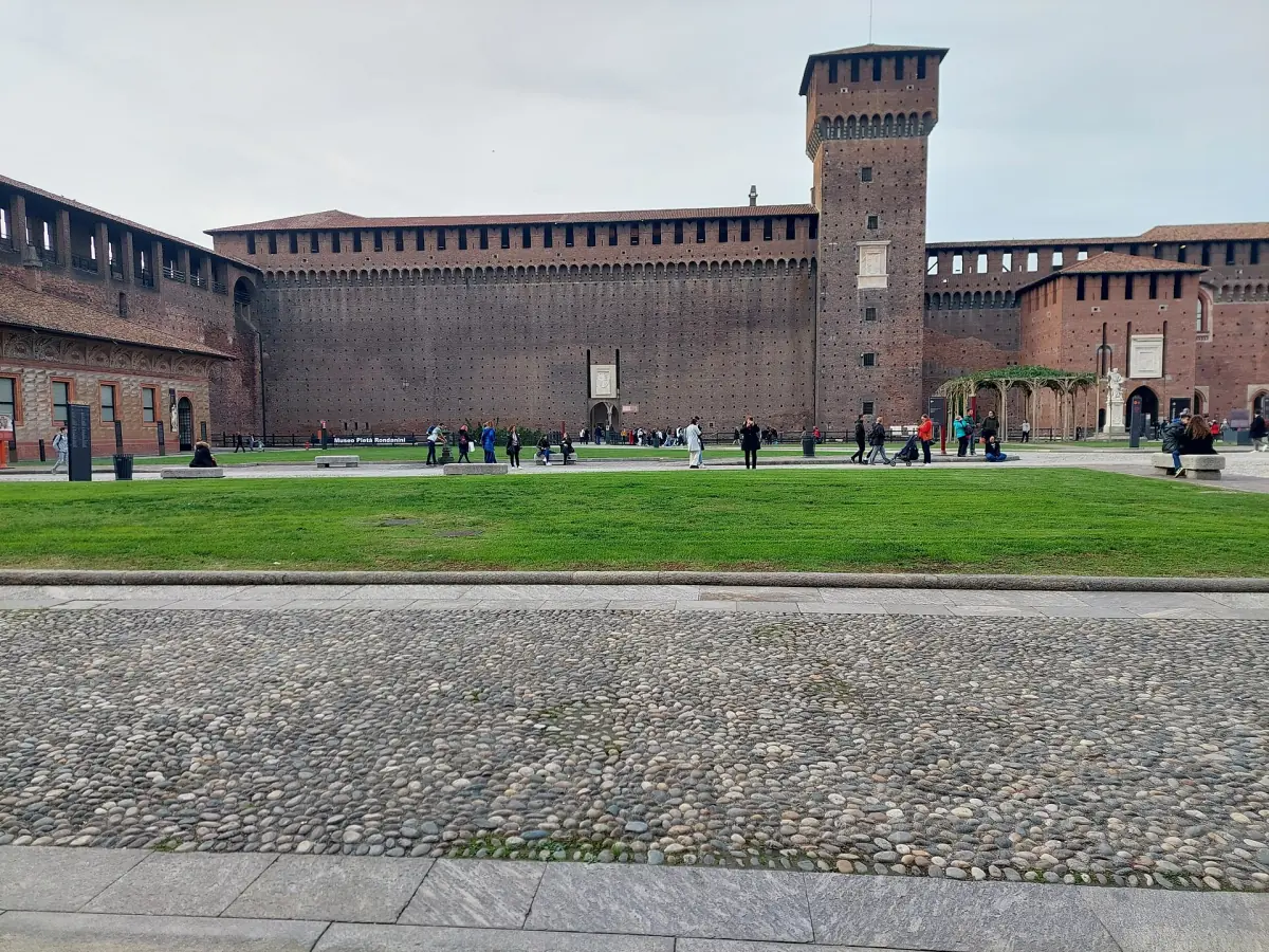 Castello Sforzesco with its main tower
